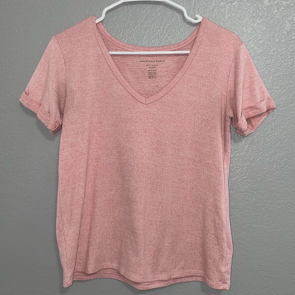 American eagle soft and sexy plush basic top xs